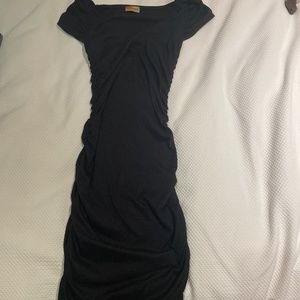 Summerland ribbed bodycon dress